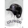 Trends International MLB Colorado Rockies - Drip Helmet 22 Unframed Wall Poster Prints - 4 of 4