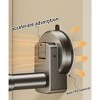 LunaLulinlk Home Bathroom Suction Cup Shower Curtain Rod - Telescopic, Punch-Free, Wall-Mounted for Partition & Curtain - 2 of 4