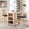 Everest 3 Piece Pub Set - Safavieh - 2 of 4