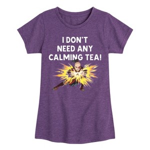 Girls' - Avatar: The Last Airbender - Zuko Calming Tea Fitted Short Sleeve Graphic T-Shirt - 1 of 4