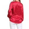 Women's In Your Heart Leopard Blouse - And The Why - 4 of 4