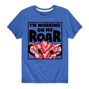 Boys' - Disney - I'm Working on my Roar Short Sleeve Graphic T-Shirt - 1 of 4