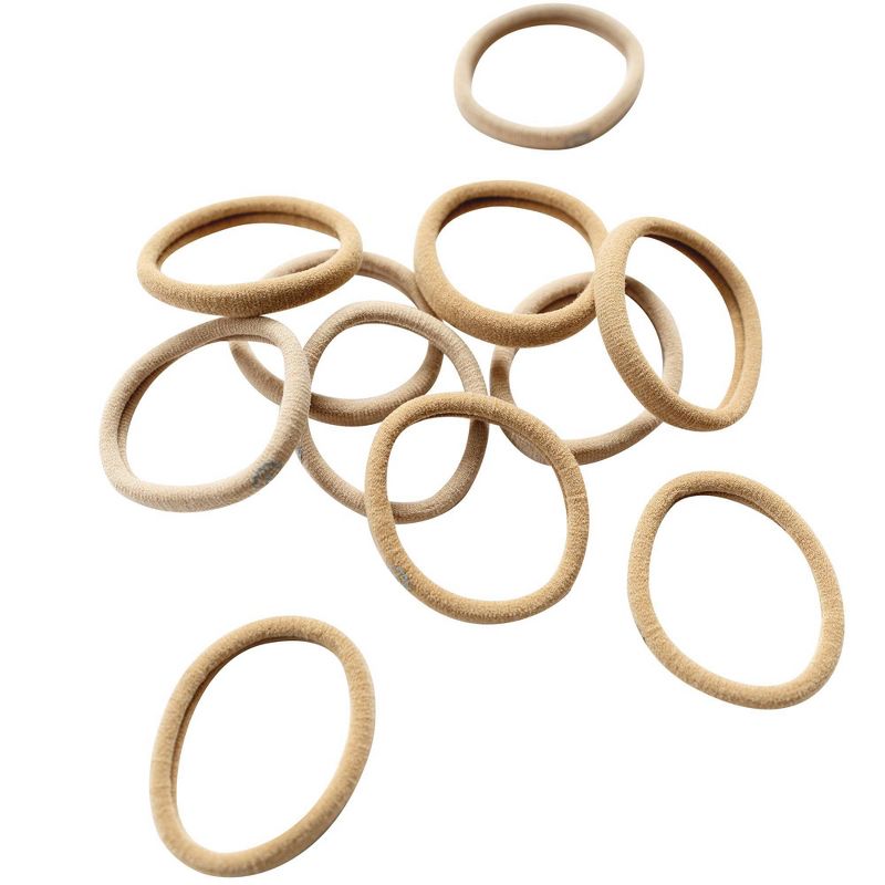Gimme Beauty Medium Hair Tie Bands - Blonde - 12ct, 3 of 8
