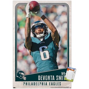 Trends International NFL Philadelphia Eagles - DeVonta Smith 22 Unframed Wall Poster Prints - 1 of 4