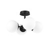 Z-Lite Midnetic 4 - Light Semi-Flush Mount in  Matte Black - 3 of 4