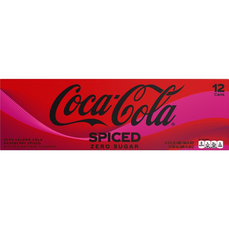 Coca-Cola Spiced Zero Sugar - 12pk/12 fl oz Cans, 5 of 9