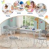 Children's folding dining table, activity table for boys and girls, suitable for restaurants, nurseries, and classrooms. - 2 of 4