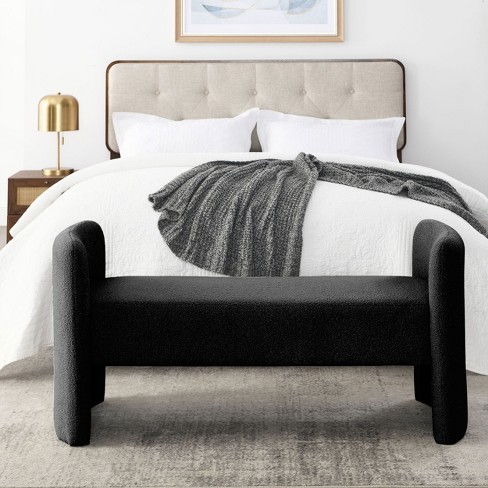 Black storage best sale bench for bedroom