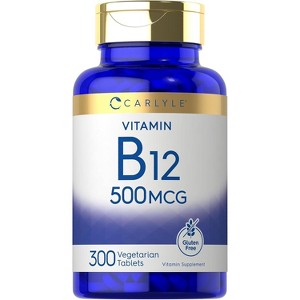 Carlyle Vitamin B-12 500mcg | 300 Tablets - 1 of 3
