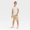 Girls' Short Sleeve Performance Uniform Polo Shirt - Cat & Jack™ - 3 of 3