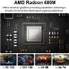 GEEKOM A6 Mini PC AMD Ryzen 7 6800H 32GB DDR5 RAM 1TB PCIe 4.0 NVMe SSD Radeon 680M   Windows 11 Pro Desktop Computer with USB4/8K UHD/Wi-Fi 6E/BT 5.2 - 3 of 4