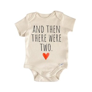 2nd Baby Pregnancy Announcement - Baby Boy Girl Clothes Infant Onesie® Funny Cute GS1 - 1 of 1