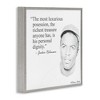 Stupell Industries Personal Dignity Jackie Robinson Quote Black and White, 24" x 24" - 3 of 4
