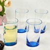 FONTOI Set of 4 DOF 12oz Oval Halo Tritan Glasses Drinking, BPA Free Cocktail Glasses, Drinkware Set, Plastic Water Tumblers - 2 of 4