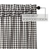 Annie Buffalo Black Check Ruffled Shower Curtain 72x72 VHC Brands - 3 of 4
