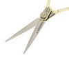 Unique Bargains Stainless Steel Hair Beauty Scissors Silver Tone 6.4 Inch 1 Pc - 4 of 4