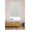 36"x72" Lumi Home Furnishings Light Filtering Pleated Paper Window Shade White: Cordless Self-Adhesive Indoor Blinds - 2 of 4