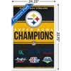 Trends International NFL Pittsburgh Steelers - Champions 23 Framed Wall Poster Prints - 3 of 4