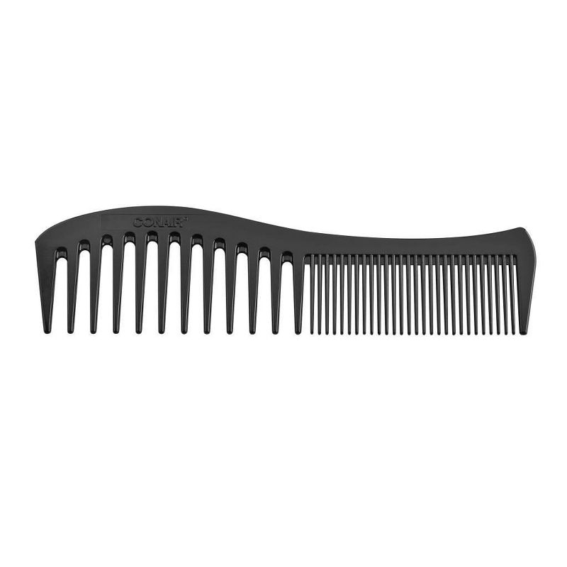 Conair Dual-Sided Wide Tooth Comb - All Hair  - Black, 5 of 7