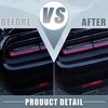 Unique Bargains Rear Bumper Reflector Light 81920-0E021 81910-0E041 for Toyota Highlander 2011-2013 Left Right Side Red 1 Pair - 3 of 4
