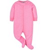 Onesies Brand Baby Girls' 4-Pack, Cats - 3 of 4