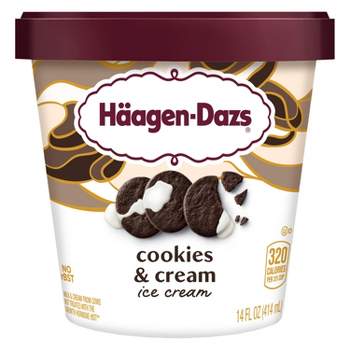 Haagen-Dazs Cookies & Cream Ice Cream - 14oz