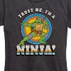 Women's - Teenage Mutant Ninja Turtles - Trust Me, I'm A Ninja Short Sleeve Graphic T-Shirt - 2 of 4