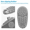 Swtroom Silicone Foot Scrubber Massage and Cleaning Non-Slip for Shower (1PCS Gray) - 4 of 4