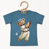 The Juniper Shop Watercolor Golf Bear Toddler Short Sleeve Tee - 2 of 4