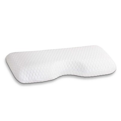 TopComfy Support Pillow Gel Infused Memory Foam Cooling Pillow for Personalized Comfort, White, 27"*18"*5"