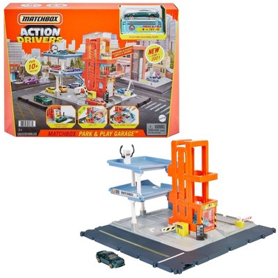 Matchbox Action Drivers Matchbox Park & Play Garage Track Set