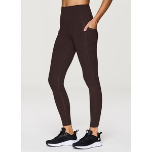 RBX Active Women's Buttery Soft Ultra Hold Full Length High Rise Lounge Workout Legging with Pockets - 1 of 4