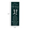 Dicksons Put On Full Armor of God Stand Firm 6.5 inch Paper Bookmark Pack of 12 - 4 of 4