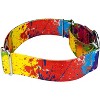 Country Brook Petz 1 1/2 Inch Martingale Dog Collar - Groovy Collection - 3 of 4