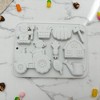 Unique Bargains Candy Moulds 9-Cavity Farm Theme Candy Mould Hand Wash 8.19"x6.18"x0.83" 1 Pc - 2 of 4
