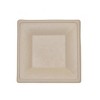 Responsible Products 8" Square Plate Compostable Natural Fiber - Pack of 50 - 2 of 3