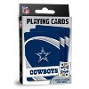 Dallas Cowboys Playing Cards - Official NFL 54 Card Deck for Adults by MasterPieces - 2 of 4