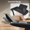 NAYSAYE Foldable Treadmill 3.0HP with Incline for Home Running Walking and Cardio Exercise, Black, 47.64"*19.72"*37.01" - 4 of 4