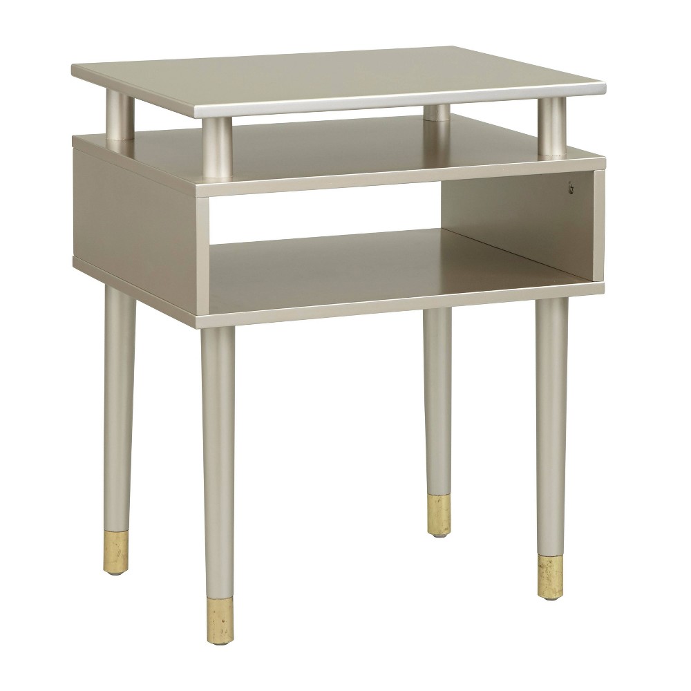 Photos - Coffee Table Margo End Table Gold - Buylateral