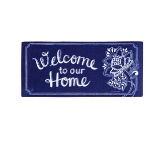 Evergreen August Sassafras Indoor Outdoor Switch Doormat 1'10"x10" Multicolored - 1 of 1