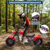 Kids Electric Off-Road Dirt Bike,36V Motorcycle With Top Speed of 16.5 Mph, Spring Suspension, Led Lights, Music Player - 2 of 4