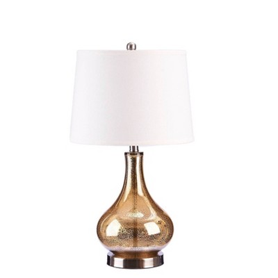 25.25" Table Lamp Brass (Includes LED Light Bulb) - Cresswell Lighting