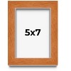 PosterPalooza | Photo Size Classic Brown Picture Frame - UV Acrylic, Foam Board Backing, Hanging Hardware - 2 of 4