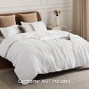 3 pieces Duvet Cover Soft Double Brushed Bedding Set for Kids & Adults Zipper Closure - 2 of 4