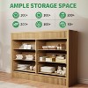 6 Drawer Dresser for Bedroom, Modern Oak Storage Organizer for Living Room - 4 of 4