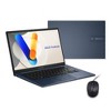 ASUS Vivobook 14" FHD Laptop Intel Core 5 120U 8GB RAM 512GB SSD Quiet Blue with Wired Optical Black Mouse + Black Backpack - 4 of 4