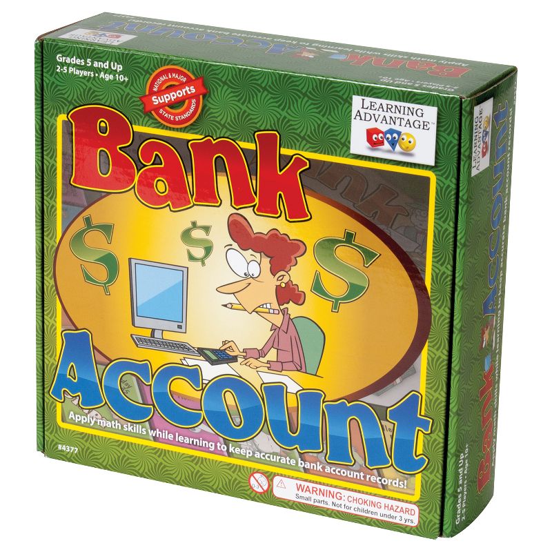 Learning Advantage Bank Account: Money Game for Kids, 2 of 10