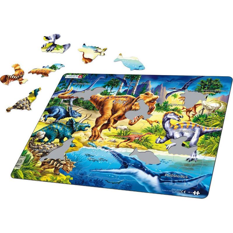 Springbok Larsen Dinosaurs Children's Jigsaw Puzzle 57pc, 3 of 4