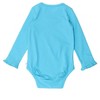 RuffleButts Baby/Toddler Girls Knit Long Sleeve Ruffle Layering Bodysuit - 2 of 4