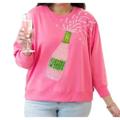 Women's Pop The Bubbly Sweatshirt - Mary Square